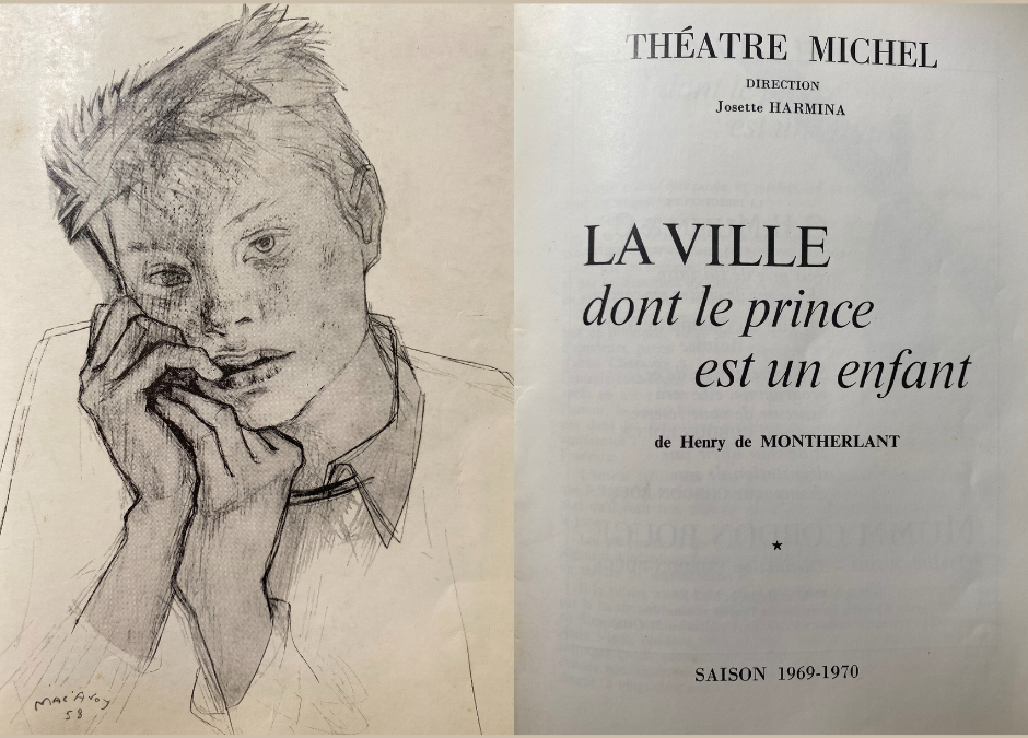 « La Ville dont le Prince est un Enfant », de Henri de Montherlant