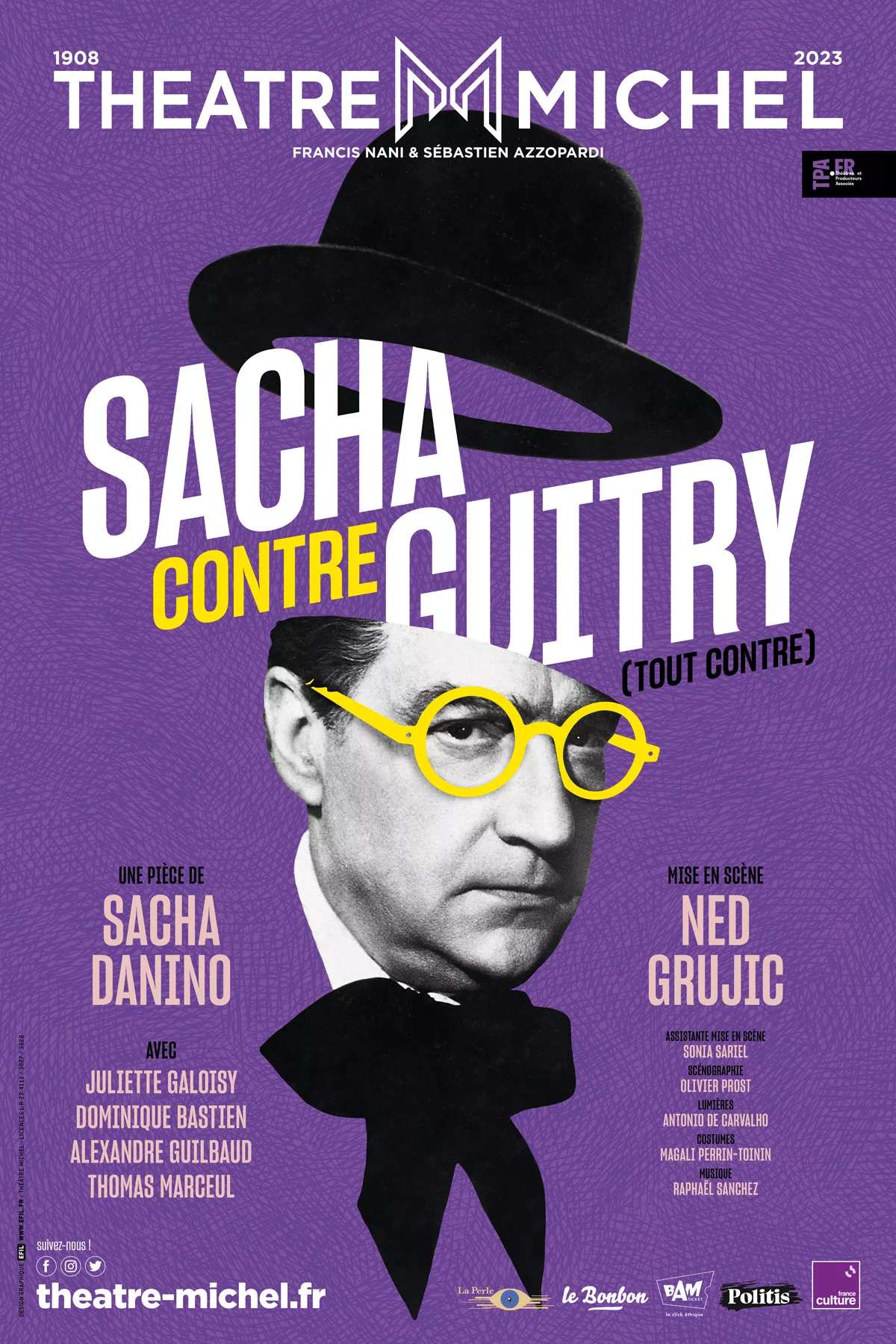Affiche Sacha Contre Guitry