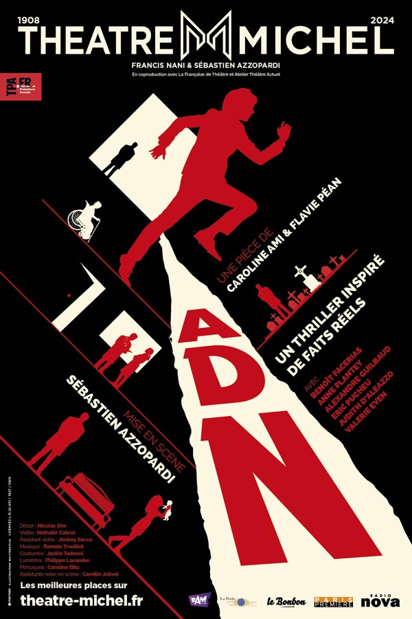 Affiche d'ADN au Michel