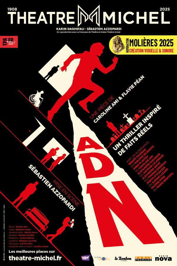 Affiche d'ADN au Michel
