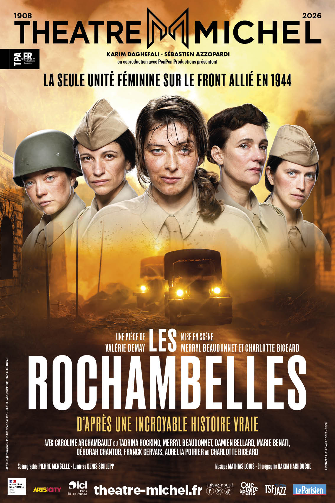 Rochambelles-Michel-TAD-40x60-WEB-2 Affiche d'ADN au Michel