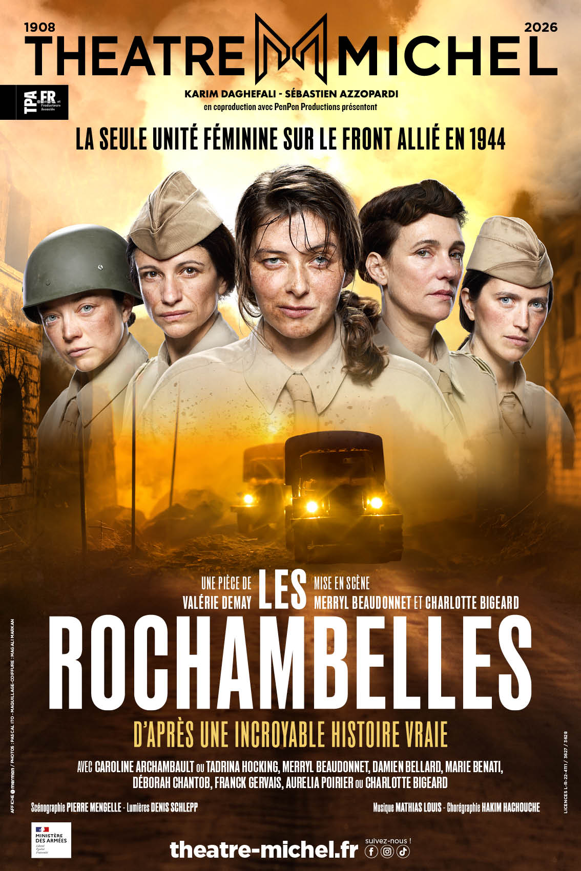 Rochambelles-Michel-TAD-40x60-WEB Affiche d'ADN au Michel