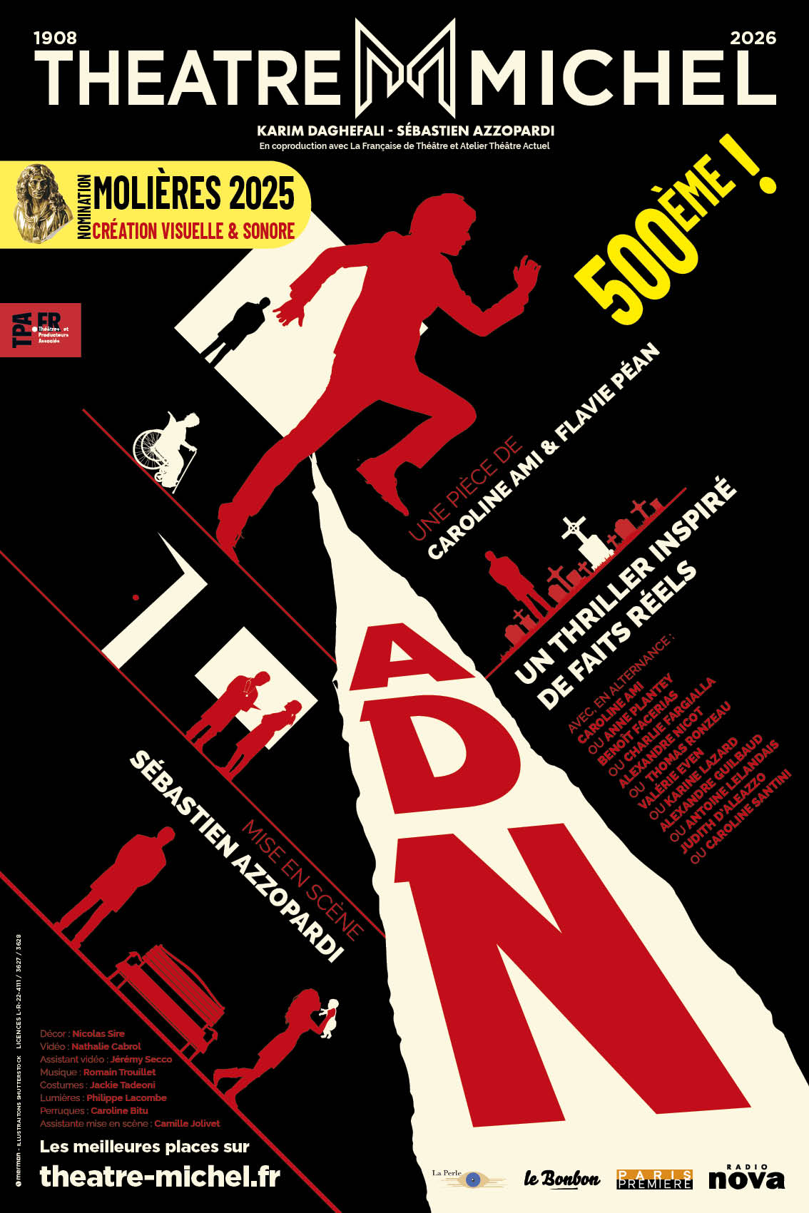 Affiche d'ADN au Michel