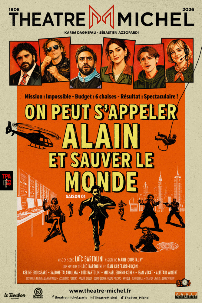 Alain-T-Michel-40x60 Affiche d'ADN au Michel